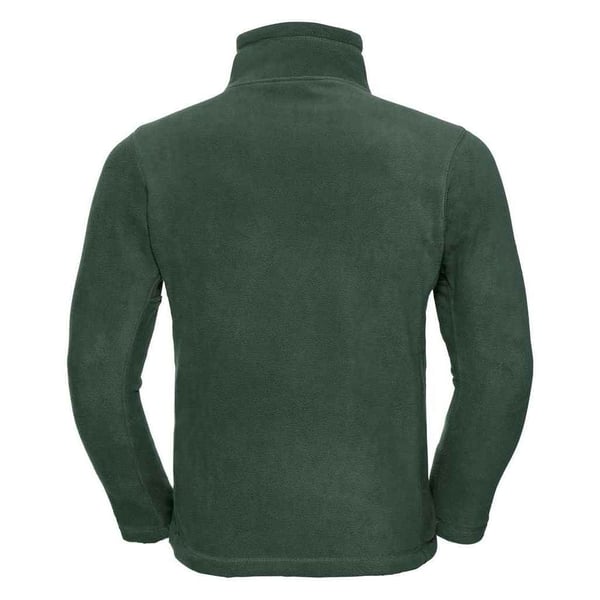 Russell Mens Zip Neck Outdoor Fleece Top