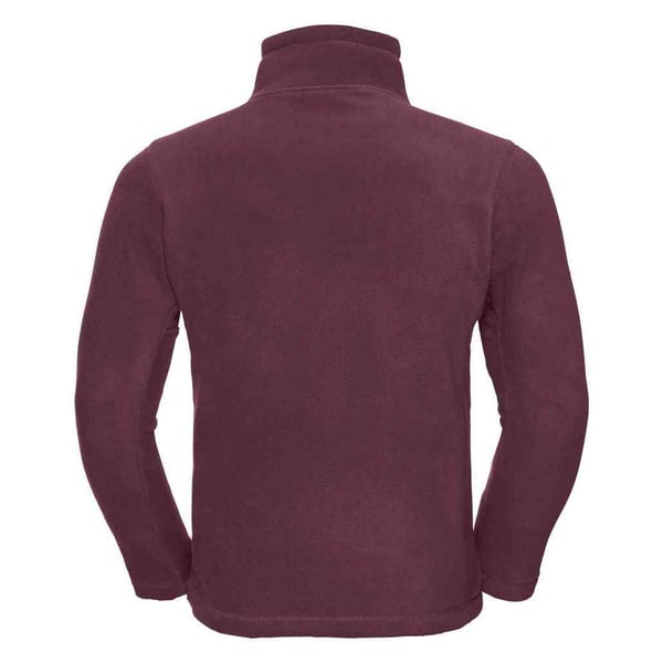 Russell Mens Zip Neck Outdoor Fleece Top