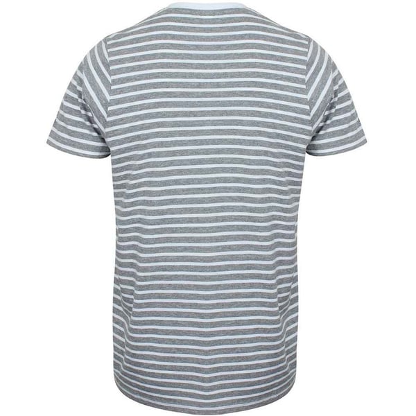 SF Unisex Adult Striped Heather T-Shirt