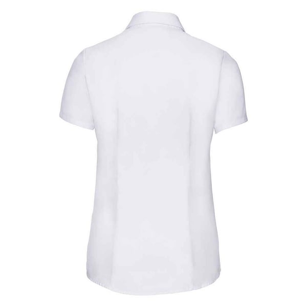 Russell Collection Womens/Ladies Herringbone Formal Shirt