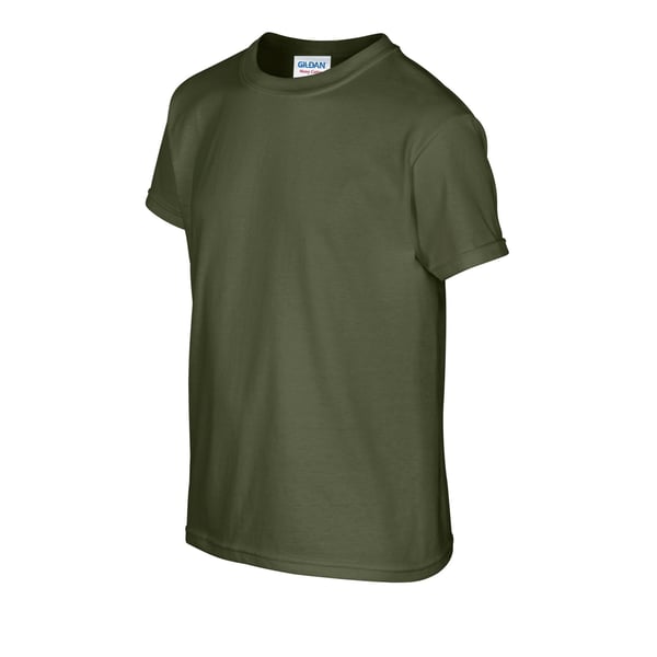 Gildan Childrens/Kids Plain Cotton Heavy T-Shirt