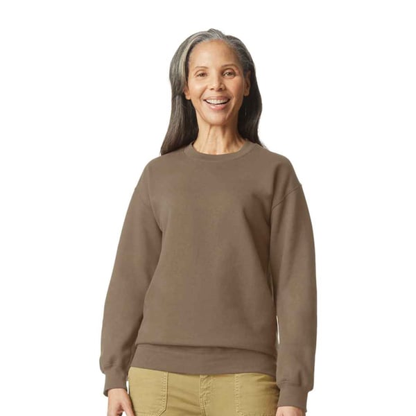 Gildan Mens Softstyle Plain Midweight Crew Neck Sweatshirt
