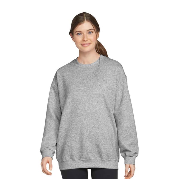 Gildan Mens Softstyle Plain Midweight Crew Neck Sweatshirt