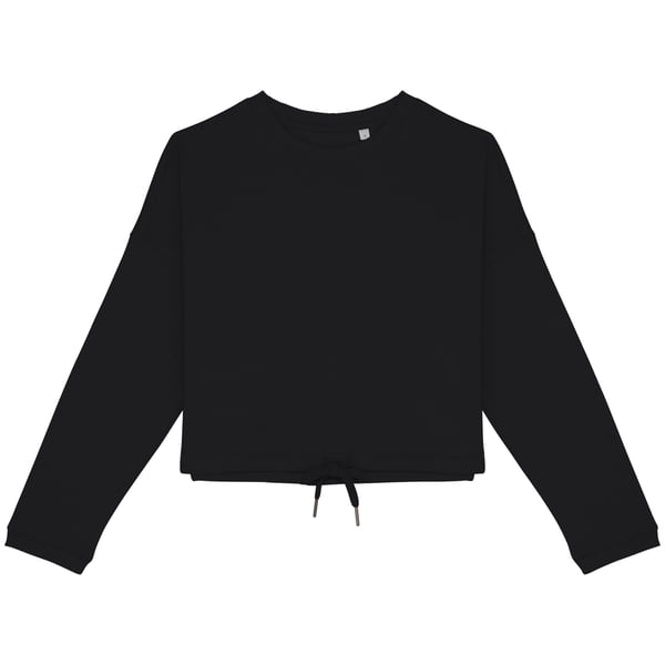 Native Spirit Womens/Ladies Oversized Crop Sweatshirt