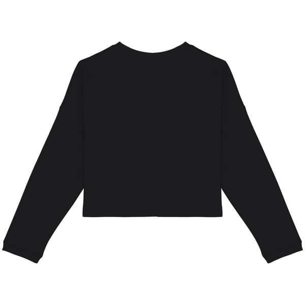 Native Spirit Womens/Ladies Oversized Crop Sweatshirt