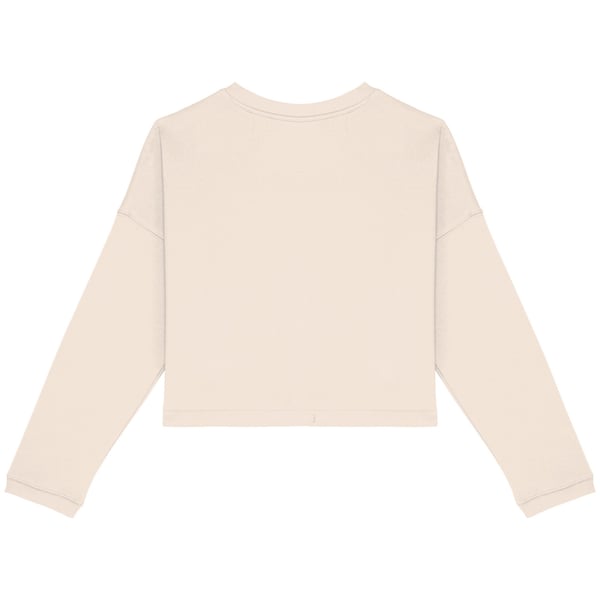Native Spirit Womens/Ladies Oversized Crop Sweatshirt