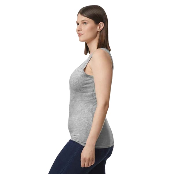 Gildan Womens/Ladies Softstyle Ringspun Cotton Tank Top