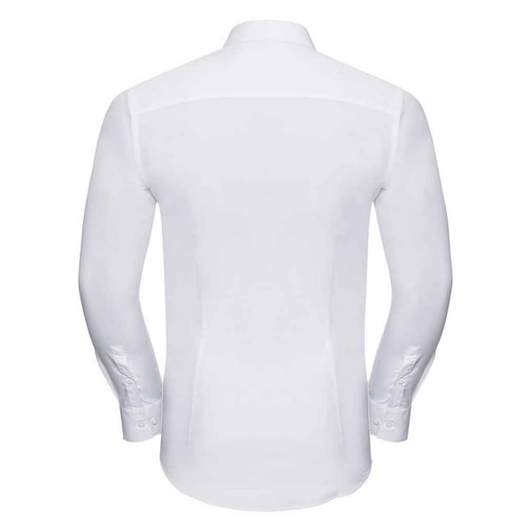 Russell Collection Mens Ultimate Stretch Long-Sleeved Formal Shirt