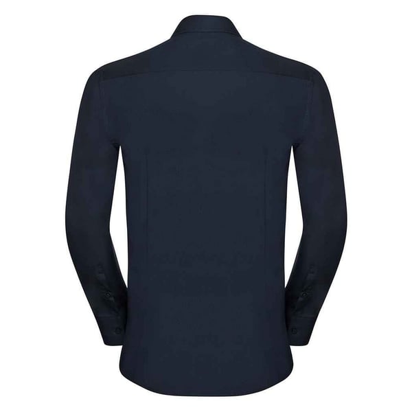 Russell Collection Mens Ultimate Stretch Long-Sleeved Formal Shirt