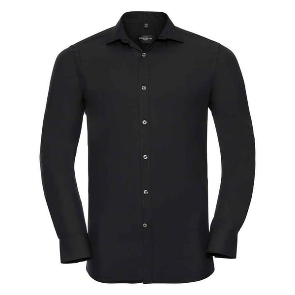 Russell Collection Mens Ultimate Stretch Long-Sleeved Formal Shirt
