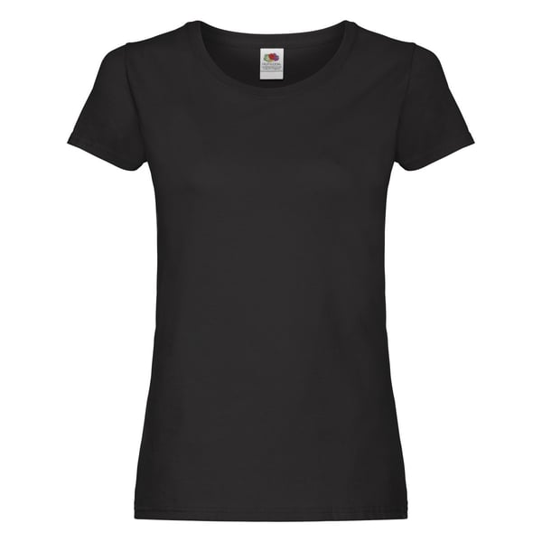 Fruit of the Loom Dam/Kvinnor Original Lady Fit T-shirt