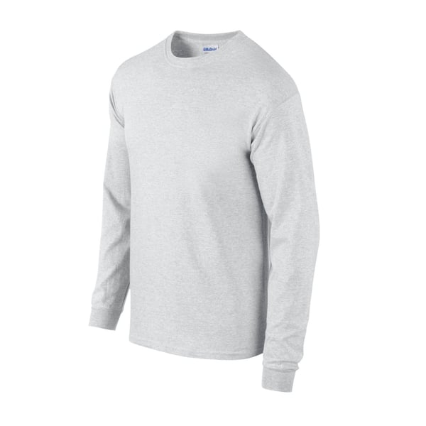 Gildan Unisex Adult Ultra Plain Cotton Long-Sleeved T-Shirt