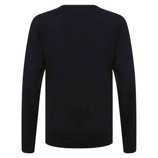 Henbury Womens/Ladies Cotton Acrylic V Neck Sweatshirt