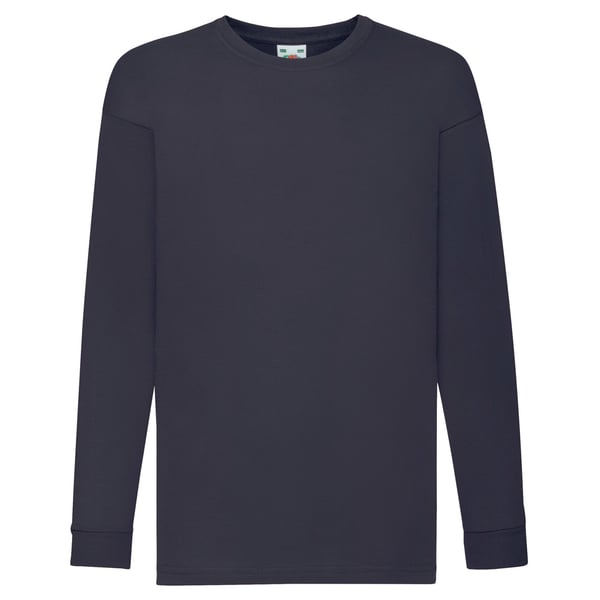 Fruit Of The Loom Childrens/Kids Value Long-Sleeved T-Shirt