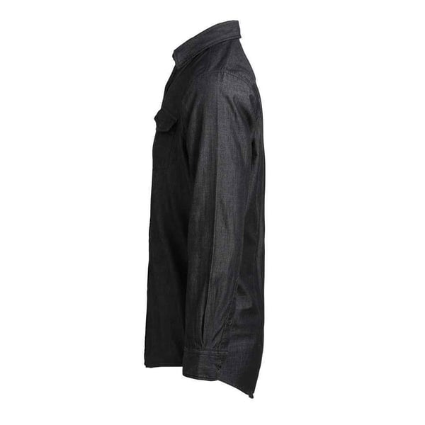 Premier Miesten Denim Kontrastitikkipaita