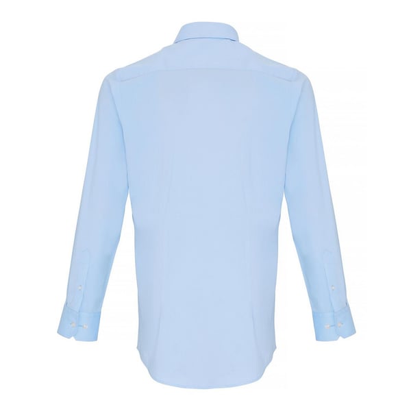 Premier Unisex Adult Poplin Stretch Long-Sleeved Shirt