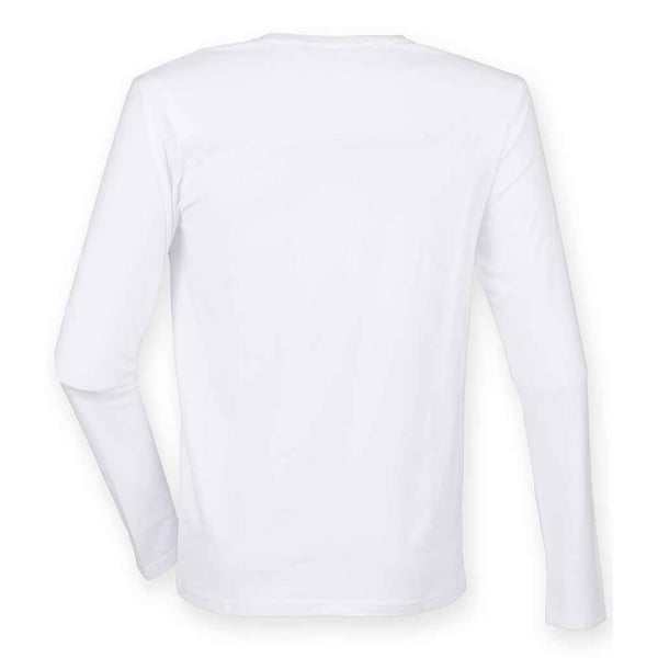 Skinni Fit Mens Feel Good Stretch Long-Sleeved T-Shirt