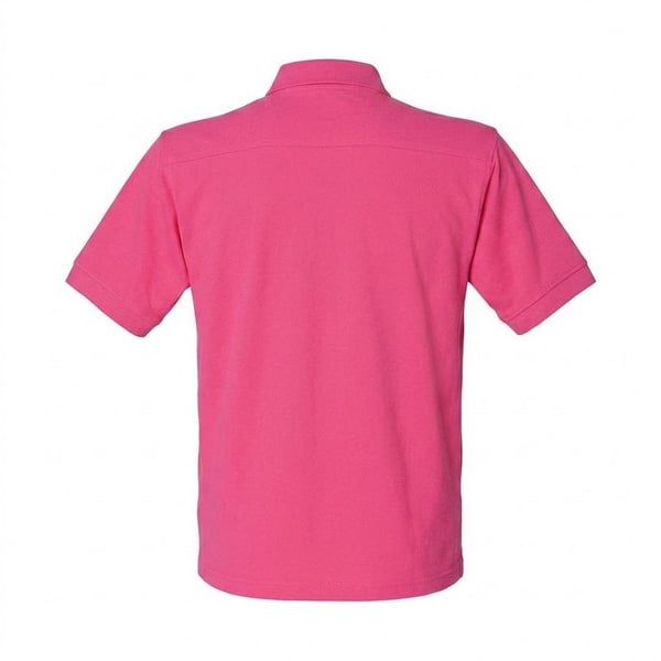 Henbury Mens Polycotton Heavy Polo Shirt
