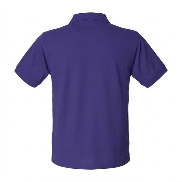Henbury Mens Polycotton Heavy Polo Shirt