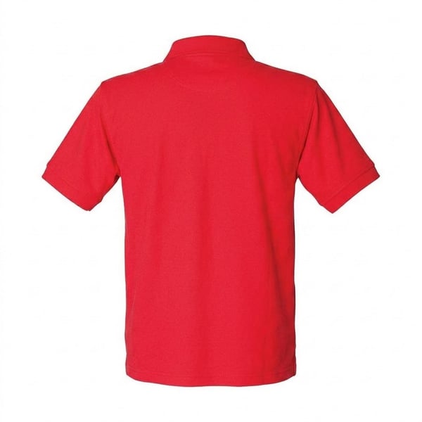 Henbury Mens Polycotton Heavy Polo Shirt