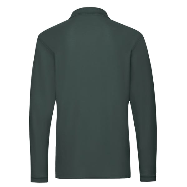 Fruit of the Loom Mens Premium Pique Long-Sleeved Polo Shirt