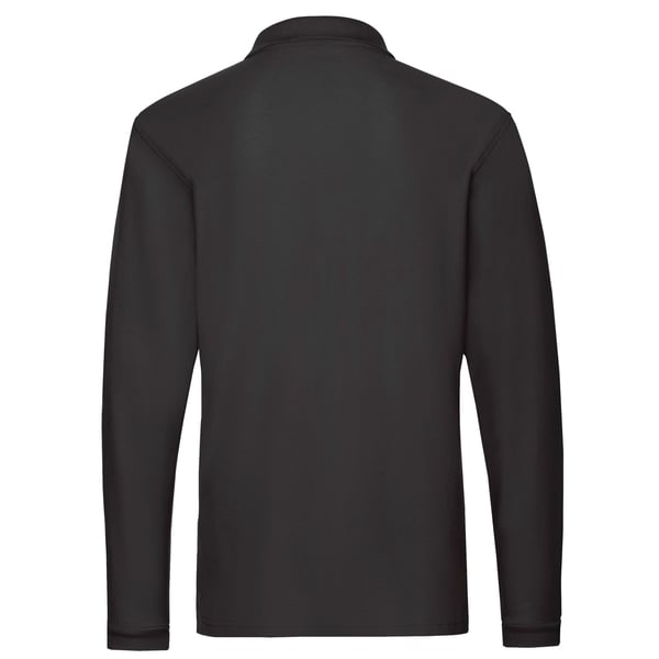Fruit of the Loom Mens Premium Pique Long-Sleeved Polo Shirt