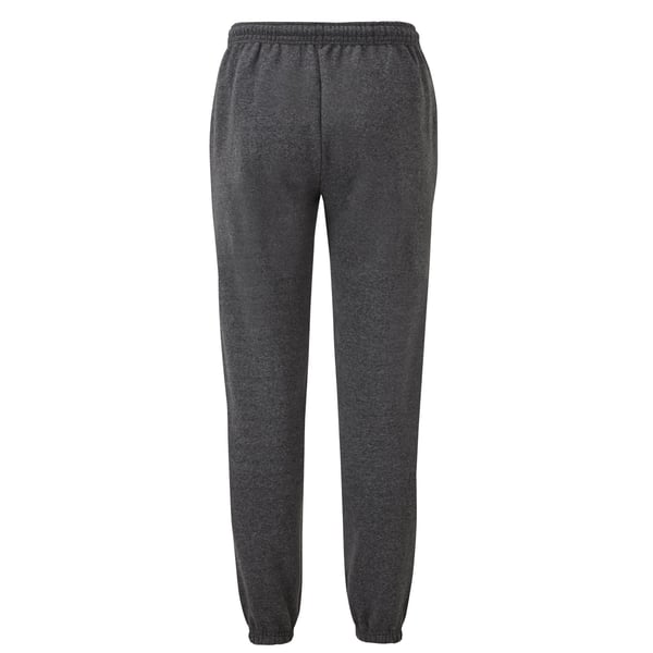 Fruit of the Loom Unisex Adult Classic Heather Elasticated Hem Jogging Bottoms
