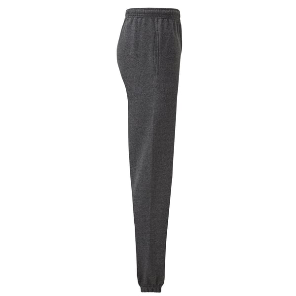 Fruit of the Loom Unisex Adult Classic Heather Elasticated Hem Jogging Bottoms