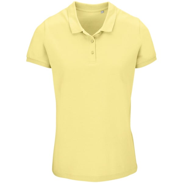 SOLS Womens/Ladies Planet Piqué Organic Polo Shirt