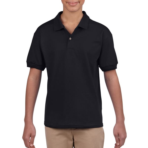 Gildan Childrens/Kids Plain Jersey Polo Shirt