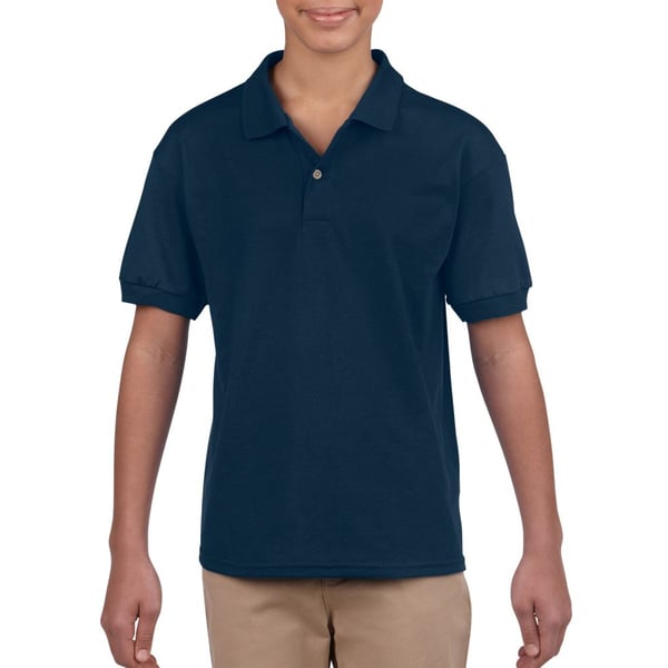Gildan Childrens/Kids Plain Jersey Polo Shirt