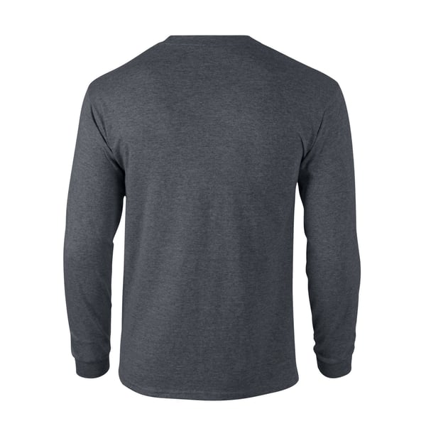 Gildan Unisex Adult Ultra Heather Cotton Long-Sleeved T-Shirt