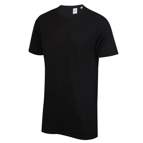 SF Men Mens Dipped Hem Longline T-Shirt