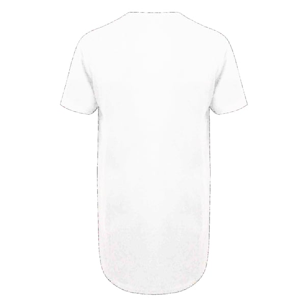 SF Men Mens Dipped Hem Longline T-Shirt