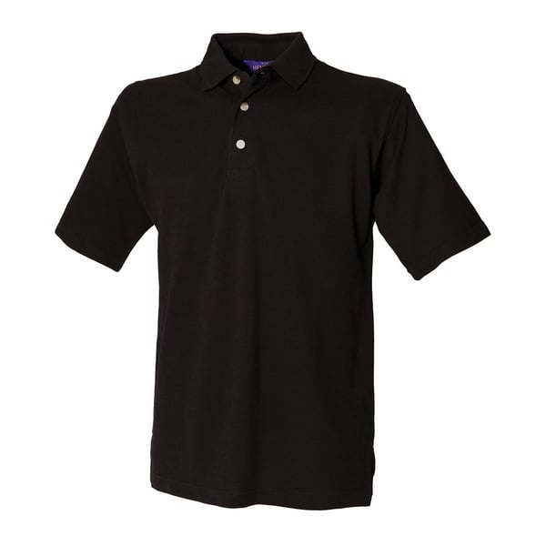 Henbury Mens Classic Cotton Pique Heavy Polo Shirt