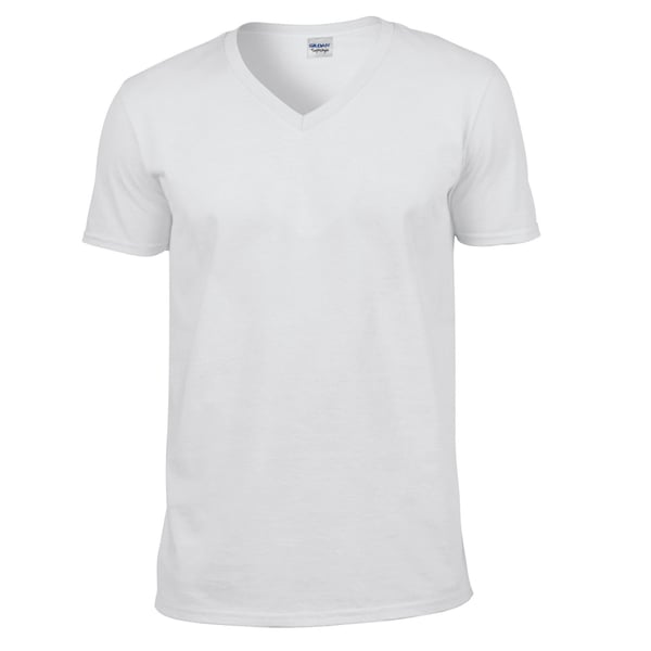Gildan Unisex Adult Softstyle V Neck T-Shirt
