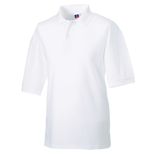 Russell Mens Polycotton Pique Polo Shirt