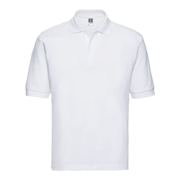 Russell Mens Polycotton Pique Polo Shirt