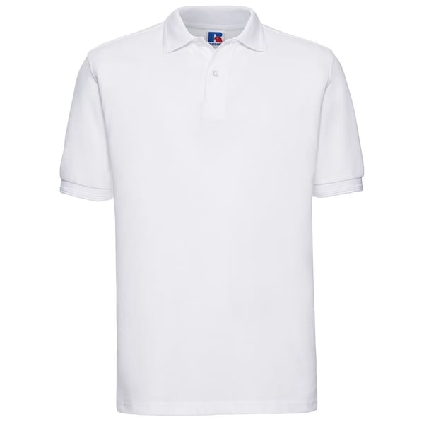 Russell Mens Polycotton Pique Hardwearing Polo Shirt