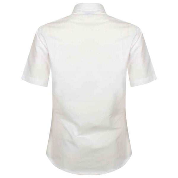 Henbury Womens/Ladies Oxford Short-Sleeved Formal Shirt