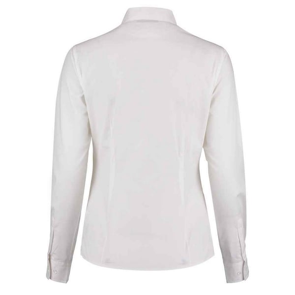 Kustom Kit Womens/Ladies Mandarin Collar Long-Sleeved Shirt