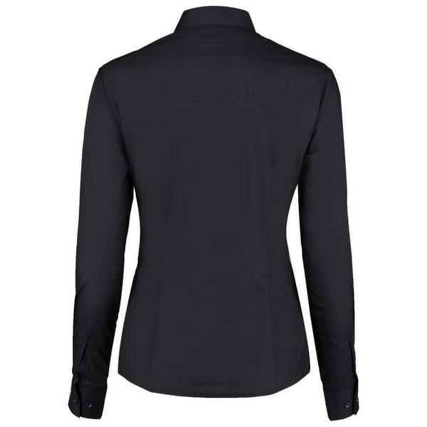 Kustom Kit Womens/Ladies Mandarin Collar Long-Sleeved Shirt