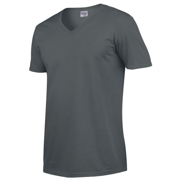 Gildan Unisex Adult Softstyle V Neck T-Shirt