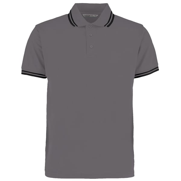 Kustom Kit Mens Tipped Cotton Pique Polo Shirt