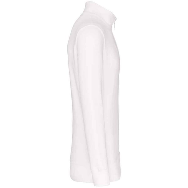Kariban Sweatshirt med lynlås i halsen til mænd