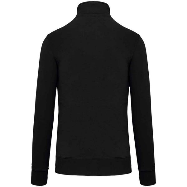 Kariban Sweatshirt med lynlås i halsen til mænd