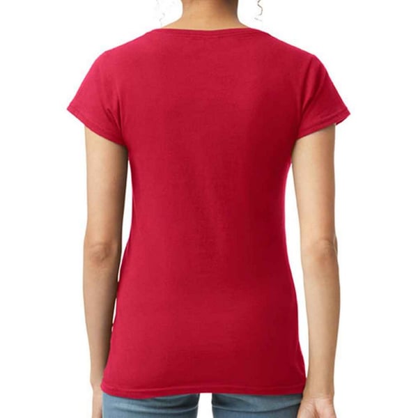 Gildan Womens/Ladies Soft Style V Neck T-Shirt