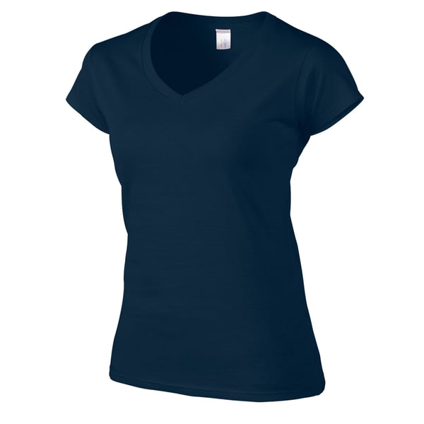 Gildan Womens/Ladies Soft Style V Neck T-Shirt
