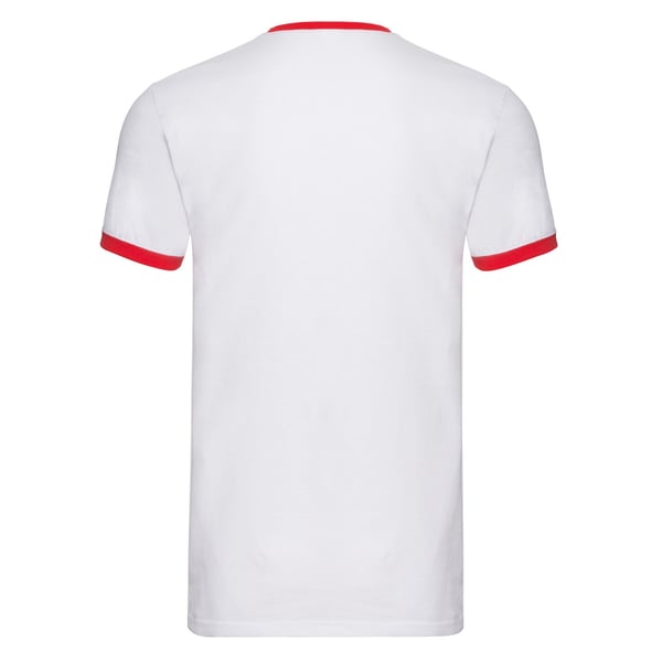 Fruit of the Loom Mens Contrast Ringer T-Shirt