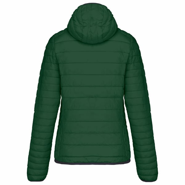 Kariban Womens/Ladies Lightweight Hooded Padded Jacket